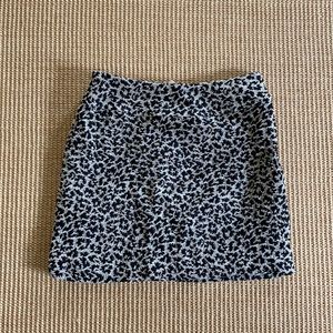 Abercrombie leopard mini skirt